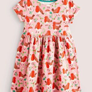 NWT Mini Boden Fun Jersey Dress